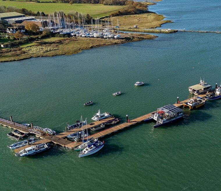 Chichester Harbour jetty