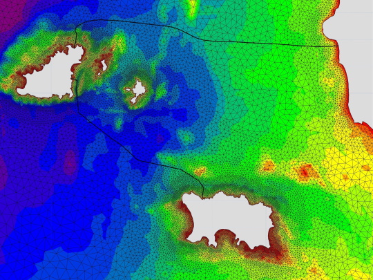 guernsey bathymetry model square