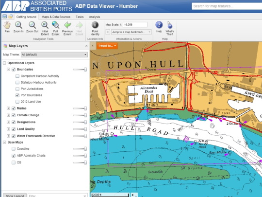 Interactive port decision support tool