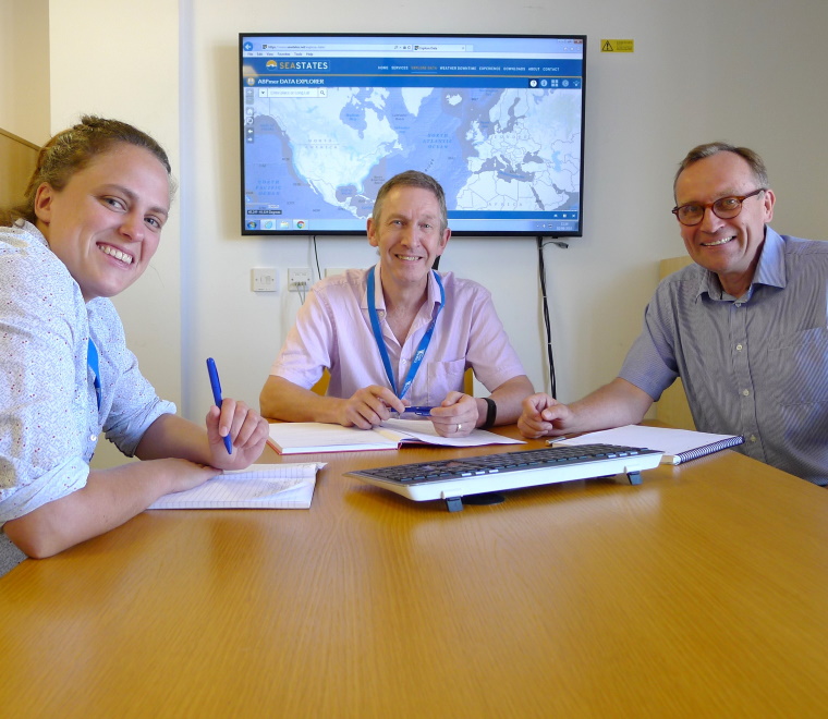 Sarah Taws Ian Wade Robin Stephens ABPmer