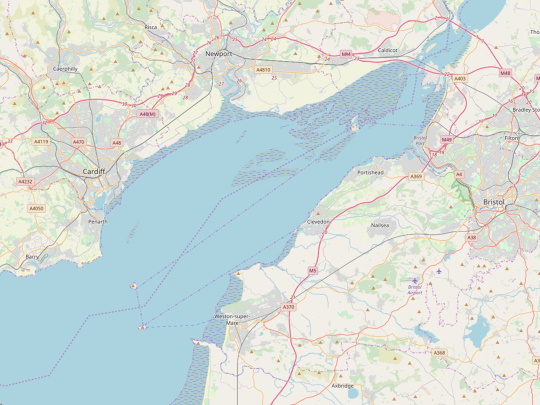map of severn estuary