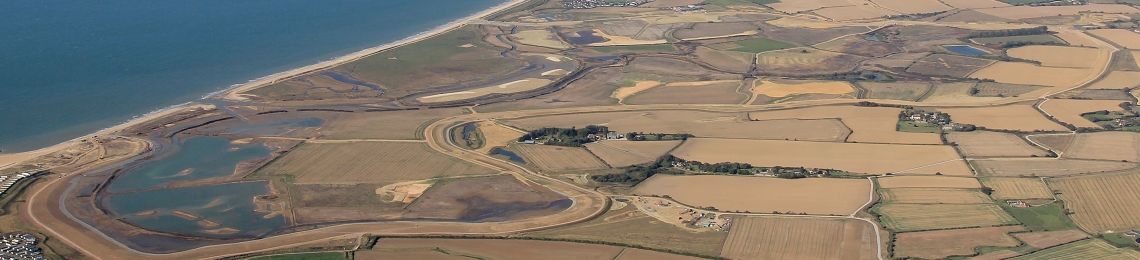 Medmerry coast aerial