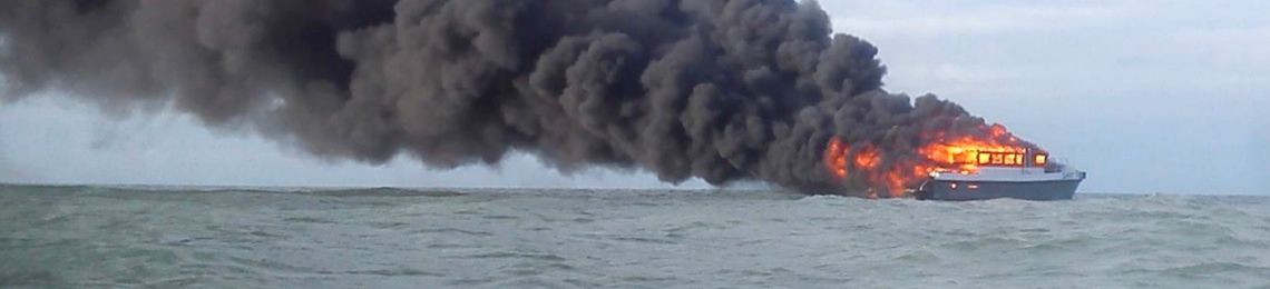 A photo of the ECC Topaz fire