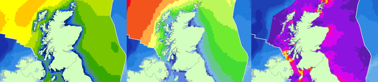 uk wind wave and tide visualisations