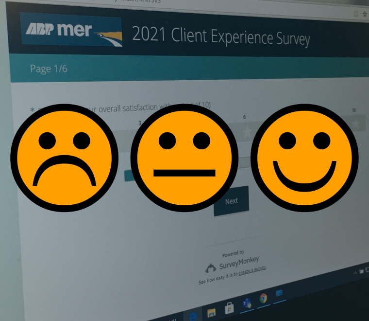 ABPmer client experience survey