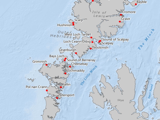 comhairle nan eilean sair ports