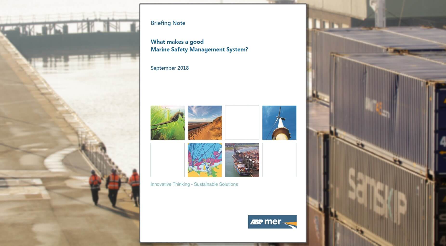 what makes a good marine safety management system